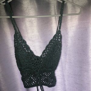 Crochet crop top